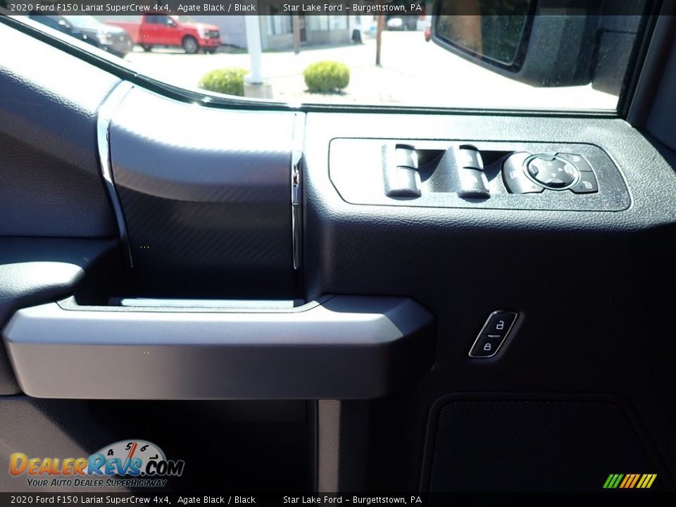 2020 Ford F150 Lariat SuperCrew 4x4 Agate Black / Black Photo #13