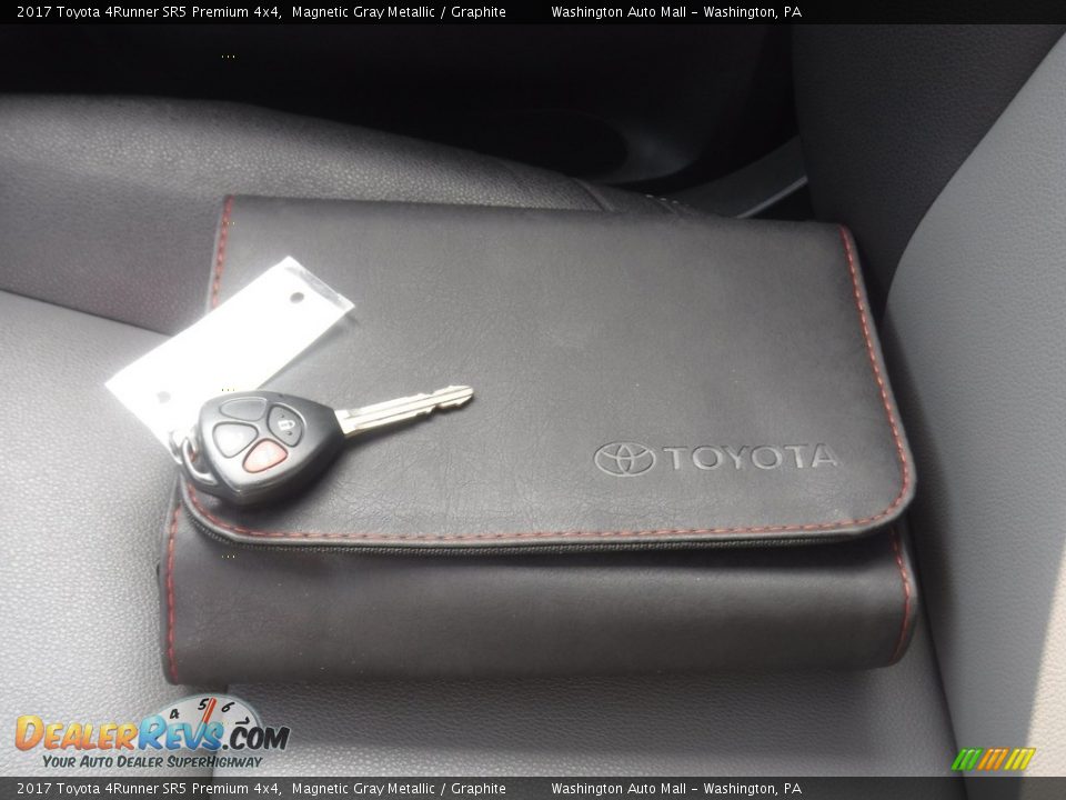 2017 Toyota 4Runner SR5 Premium 4x4 Magnetic Gray Metallic / Graphite Photo #29