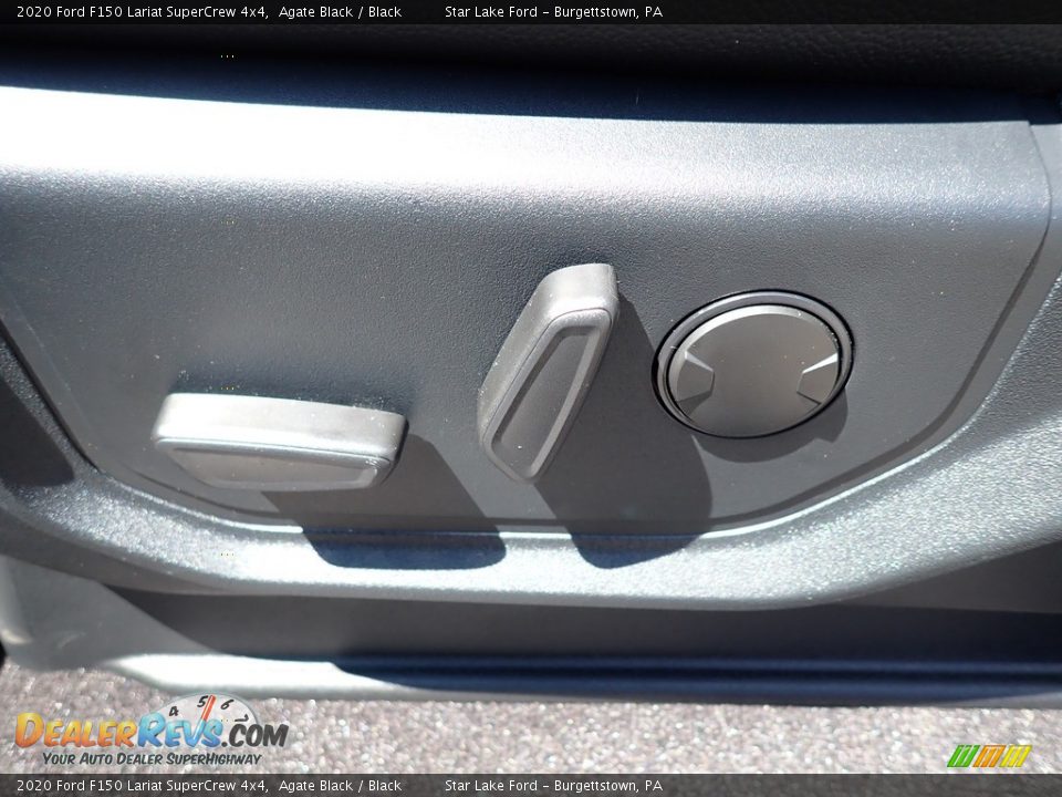 2020 Ford F150 Lariat SuperCrew 4x4 Agate Black / Black Photo #15