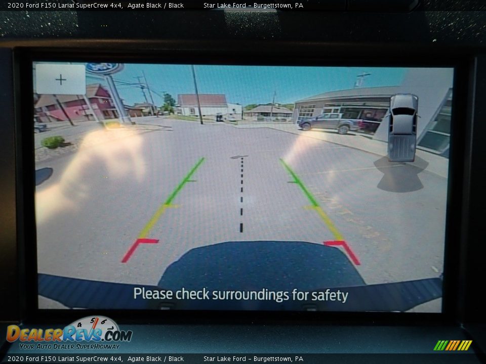 2020 Ford F150 Lariat SuperCrew 4x4 Agate Black / Black Photo #19