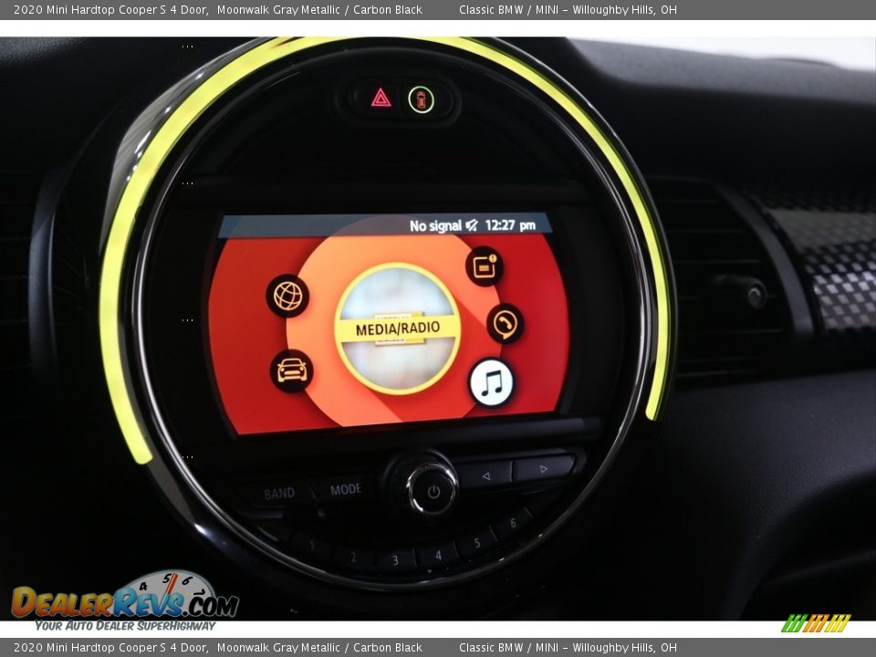 2020 Mini Hardtop Cooper S 4 Door Moonwalk Gray Metallic / Carbon Black Photo #11