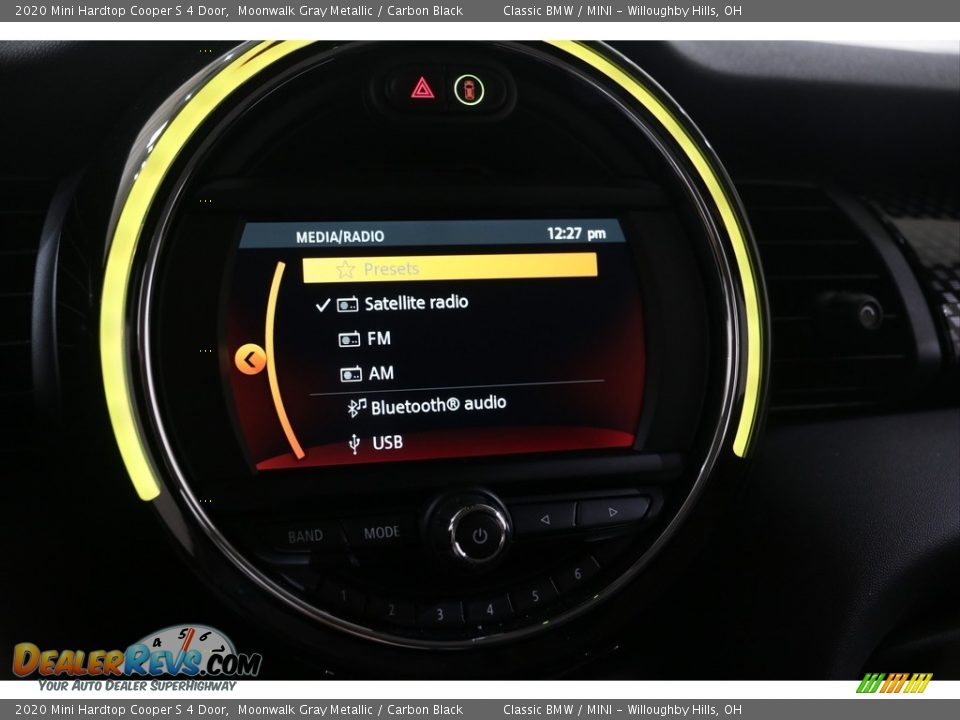 2020 Mini Hardtop Cooper S 4 Door Moonwalk Gray Metallic / Carbon Black Photo #12