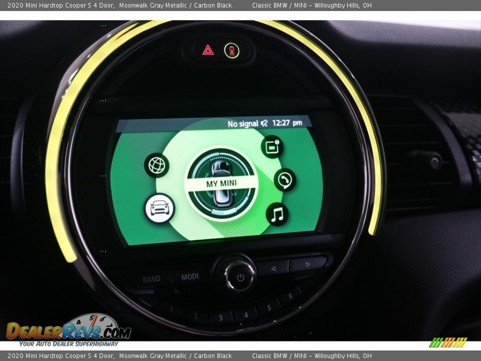 2020 Mini Hardtop Cooper S 4 Door Moonwalk Gray Metallic / Carbon Black Photo #13