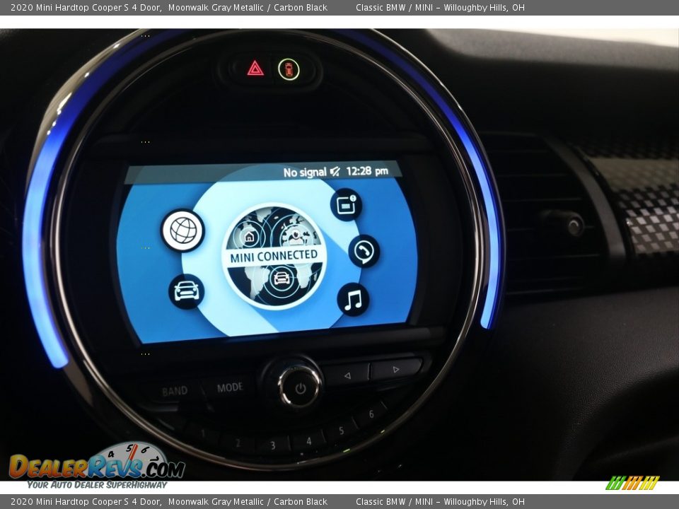 2020 Mini Hardtop Cooper S 4 Door Moonwalk Gray Metallic / Carbon Black Photo #15