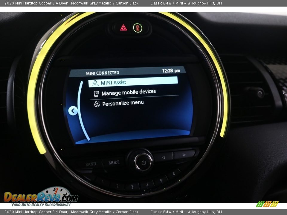 2020 Mini Hardtop Cooper S 4 Door Moonwalk Gray Metallic / Carbon Black Photo #16