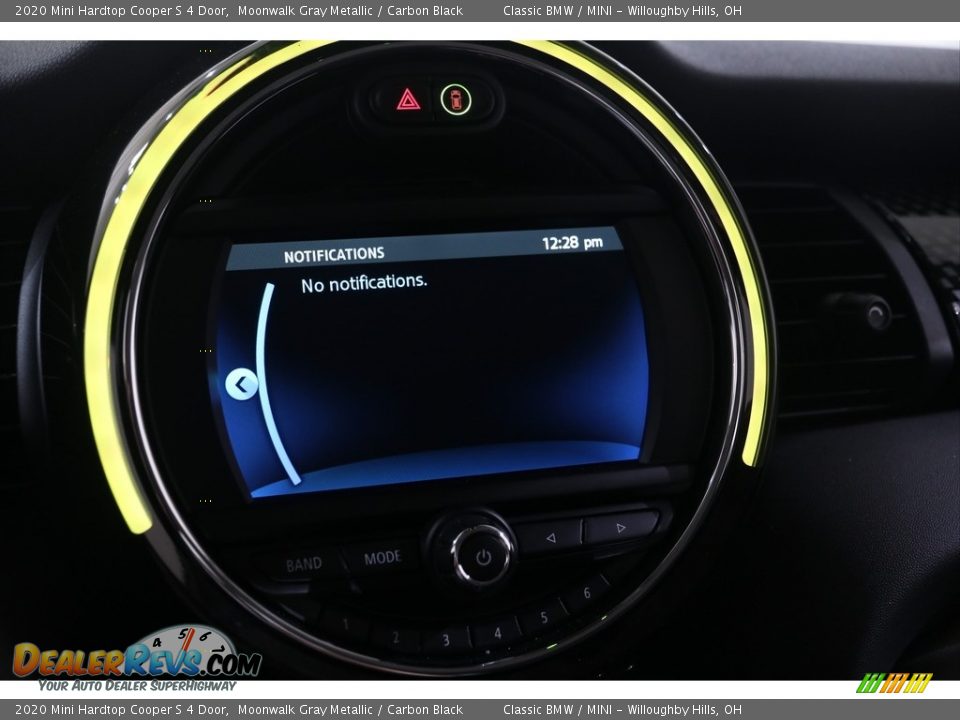 2020 Mini Hardtop Cooper S 4 Door Moonwalk Gray Metallic / Carbon Black Photo #18