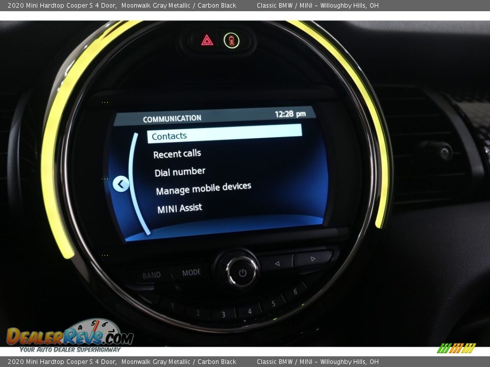 2020 Mini Hardtop Cooper S 4 Door Moonwalk Gray Metallic / Carbon Black Photo #20