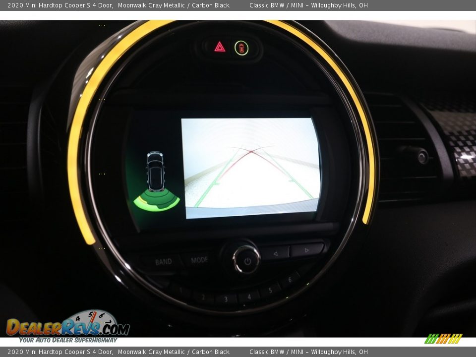 2020 Mini Hardtop Cooper S 4 Door Moonwalk Gray Metallic / Carbon Black Photo #22