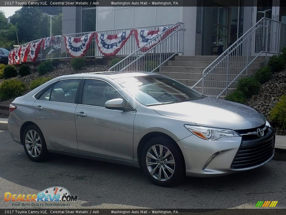 2017 Toyota Camry XLE Celestial Silver Metallic / Ash Photo #1