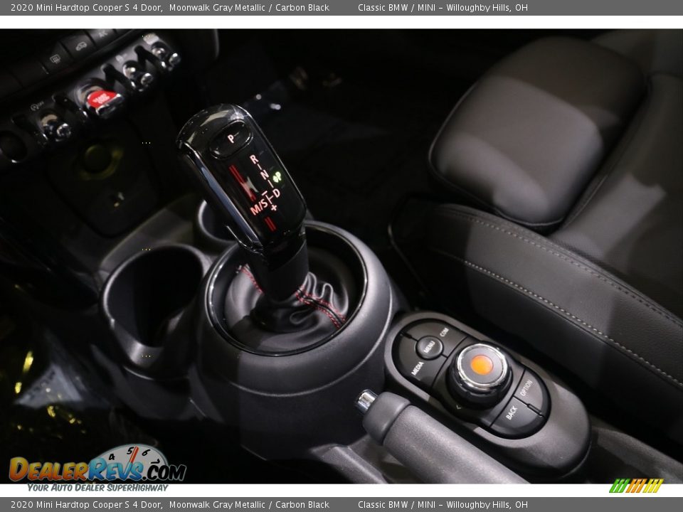 2020 Mini Hardtop Cooper S 4 Door Moonwalk Gray Metallic / Carbon Black Photo #24
