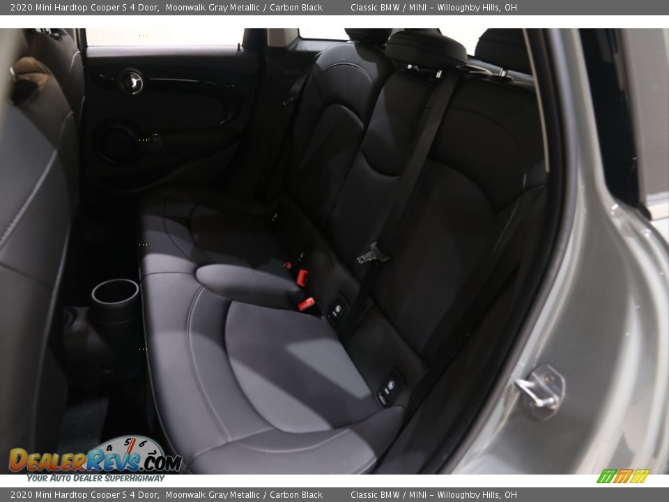 2020 Mini Hardtop Cooper S 4 Door Moonwalk Gray Metallic / Carbon Black Photo #28
