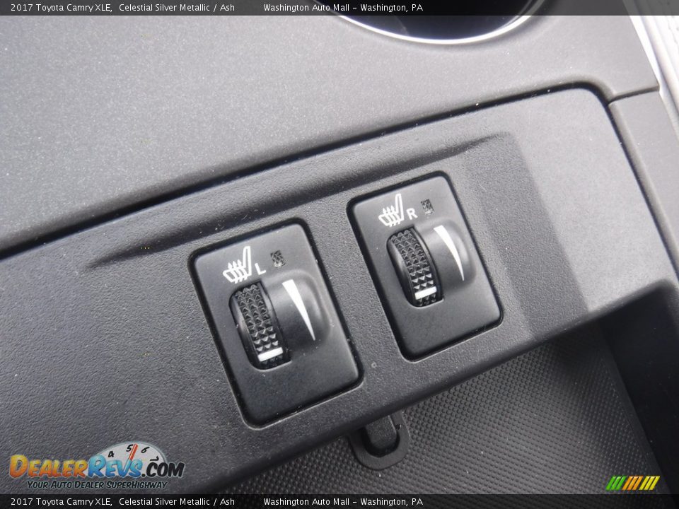 2017 Toyota Camry XLE Celestial Silver Metallic / Ash Photo #7