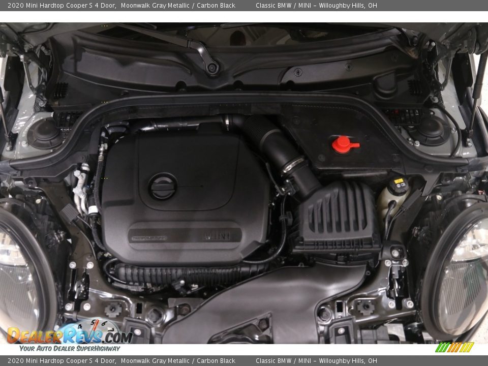 2020 Mini Hardtop Cooper S 4 Door Moonwalk Gray Metallic / Carbon Black Photo #30