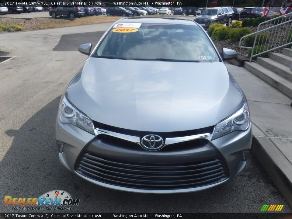 2017 Toyota Camry XLE Celestial Silver Metallic / Ash Photo #13