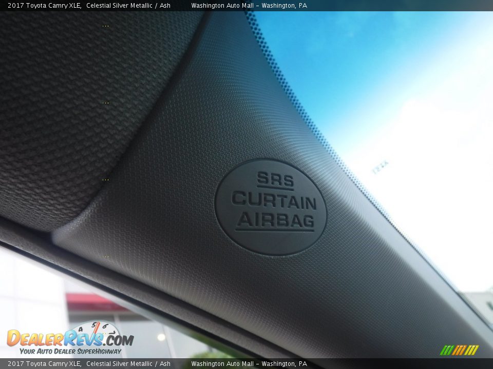 2017 Toyota Camry XLE Celestial Silver Metallic / Ash Photo #27