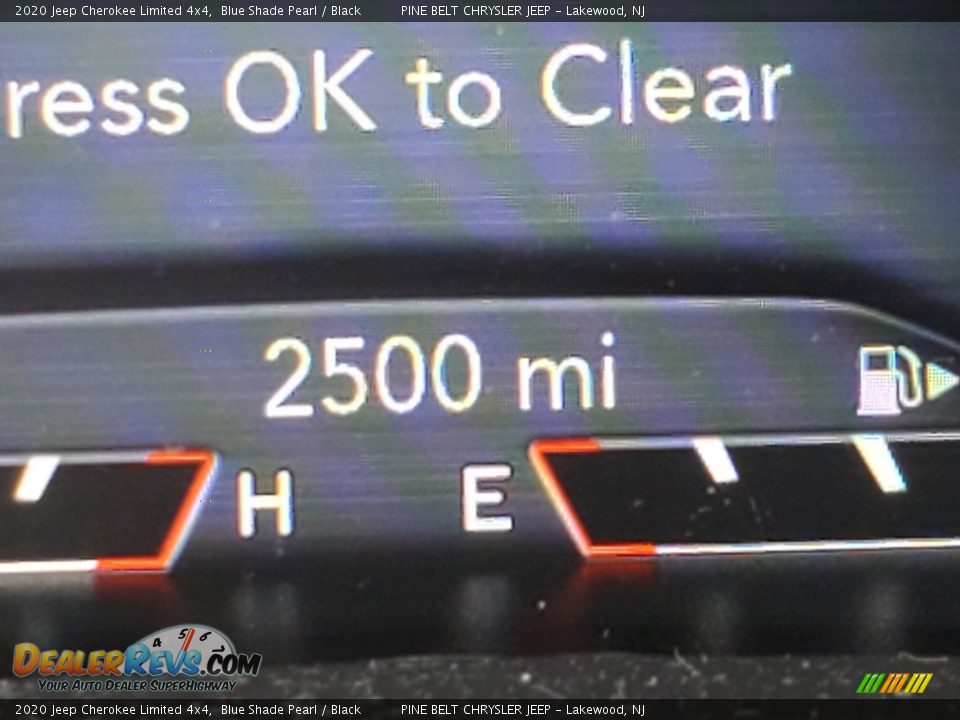 2020 Jeep Cherokee Limited 4x4 Blue Shade Pearl / Black Photo #3