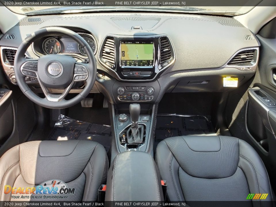 2020 Jeep Cherokee Limited 4x4 Blue Shade Pearl / Black Photo #6