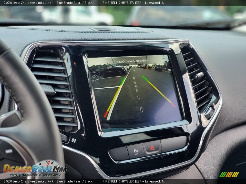 2020 Jeep Cherokee Limited 4x4 Blue Shade Pearl / Black Photo #10