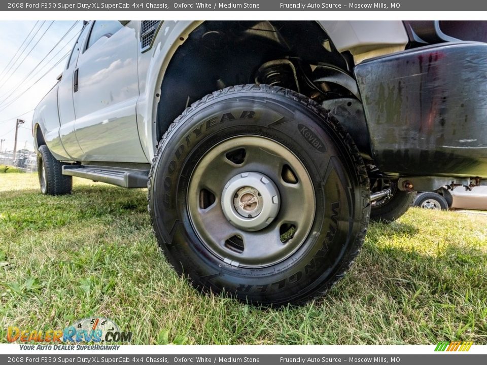 2008 Ford F350 Super Duty XL SuperCab 4x4 Chassis Wheel Photo #17