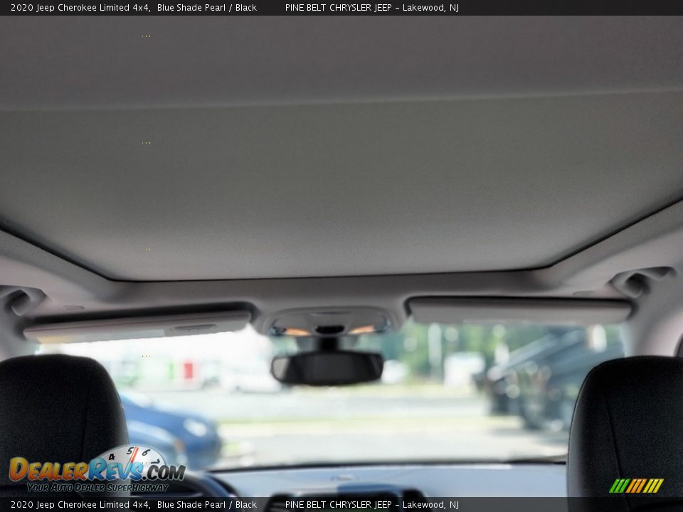 2020 Jeep Cherokee Limited 4x4 Blue Shade Pearl / Black Photo #20