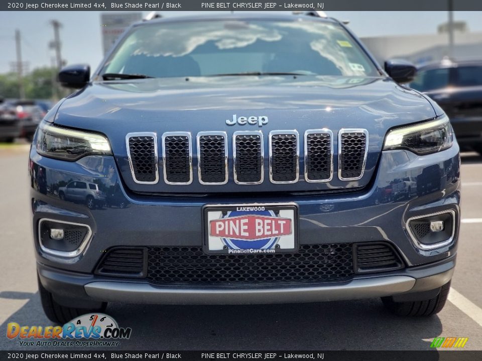 2020 Jeep Cherokee Limited 4x4 Blue Shade Pearl / Black Photo #21