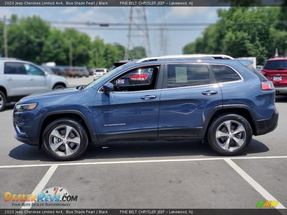 2020 Jeep Cherokee Limited 4x4 Blue Shade Pearl / Black Photo #23