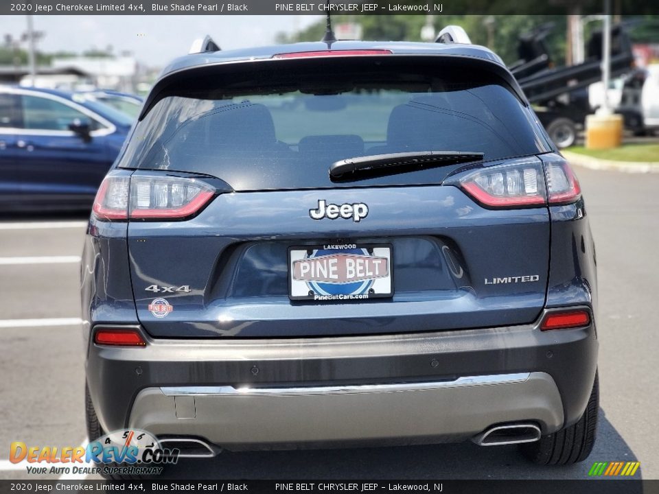 2020 Jeep Cherokee Limited 4x4 Blue Shade Pearl / Black Photo #25