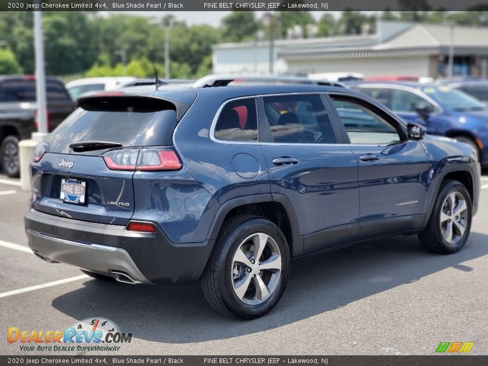 2020 Jeep Cherokee Limited 4x4 Blue Shade Pearl / Black Photo #26