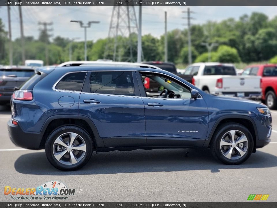 2020 Jeep Cherokee Limited 4x4 Blue Shade Pearl / Black Photo #27