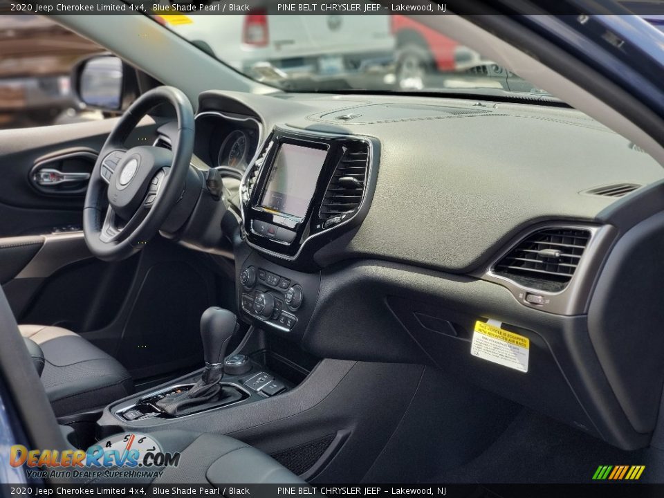 2020 Jeep Cherokee Limited 4x4 Blue Shade Pearl / Black Photo #30