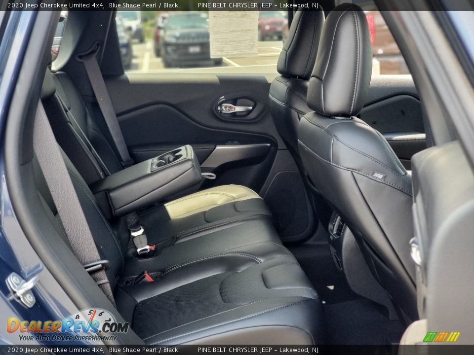 2020 Jeep Cherokee Limited 4x4 Blue Shade Pearl / Black Photo #33