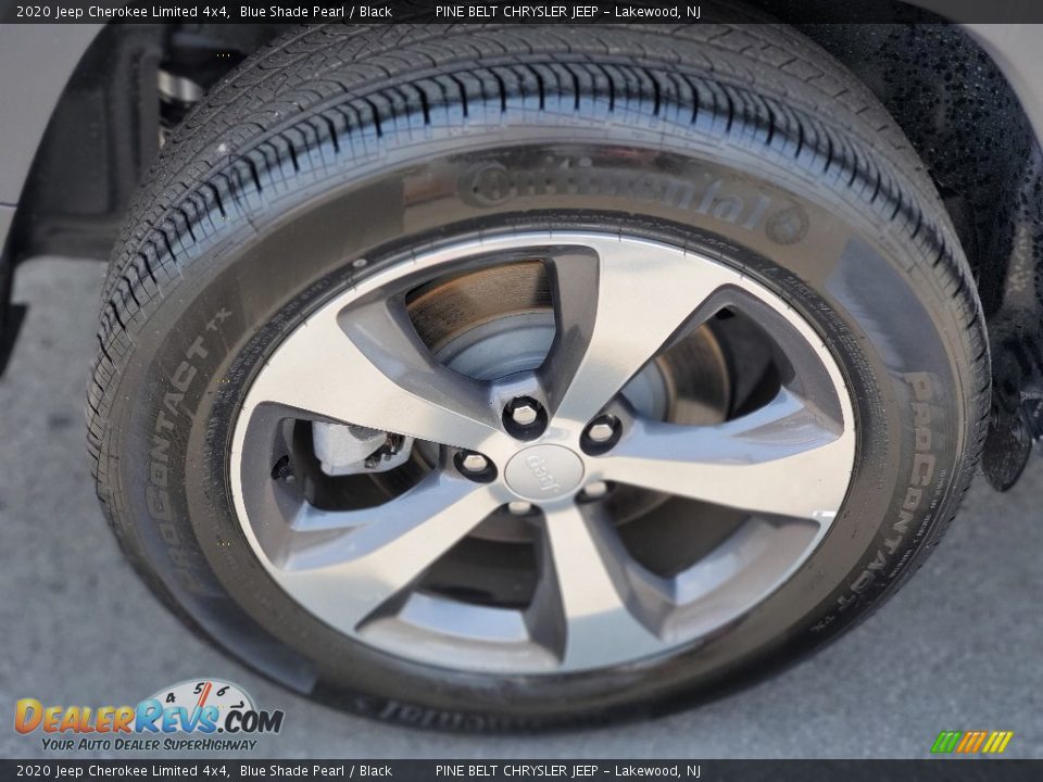 2020 Jeep Cherokee Limited 4x4 Blue Shade Pearl / Black Photo #34