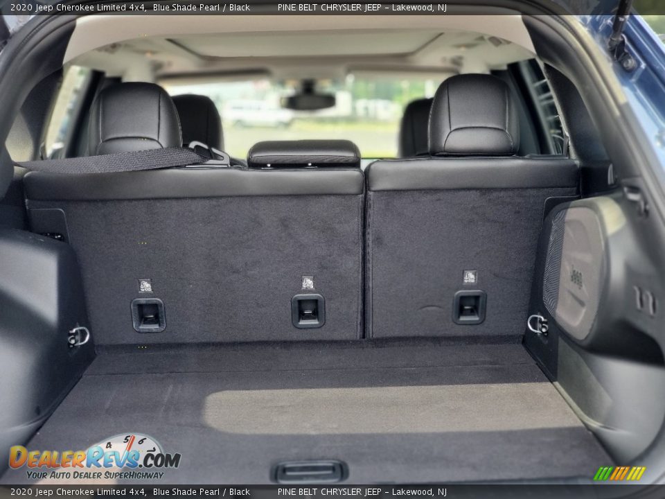 2020 Jeep Cherokee Limited 4x4 Blue Shade Pearl / Black Photo #35