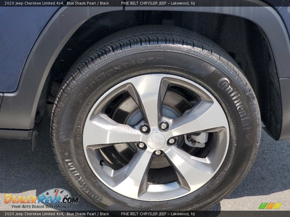 2020 Jeep Cherokee Limited 4x4 Blue Shade Pearl / Black Photo #36