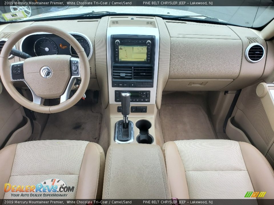 Camel/Sand Interior - 2009 Mercury Mountaineer Premier Photo #6