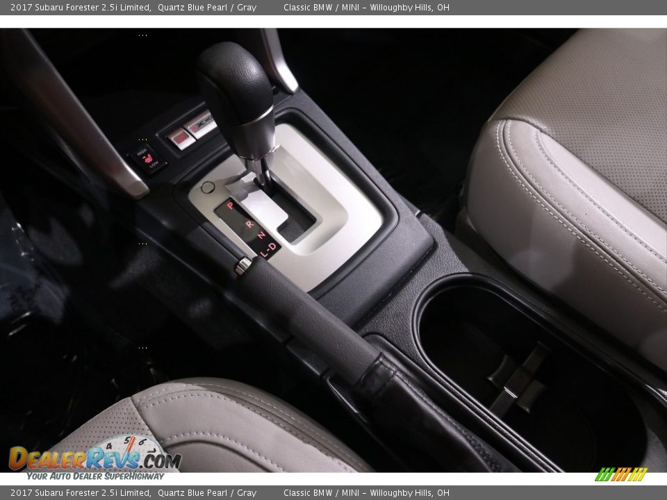 2017 Subaru Forester 2.5i Limited Quartz Blue Pearl / Gray Photo #18