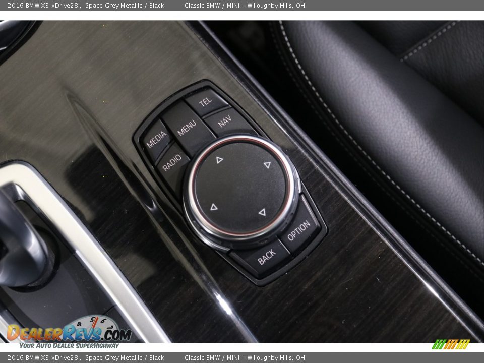 2016 BMW X3 xDrive28i Space Grey Metallic / Black Photo #16