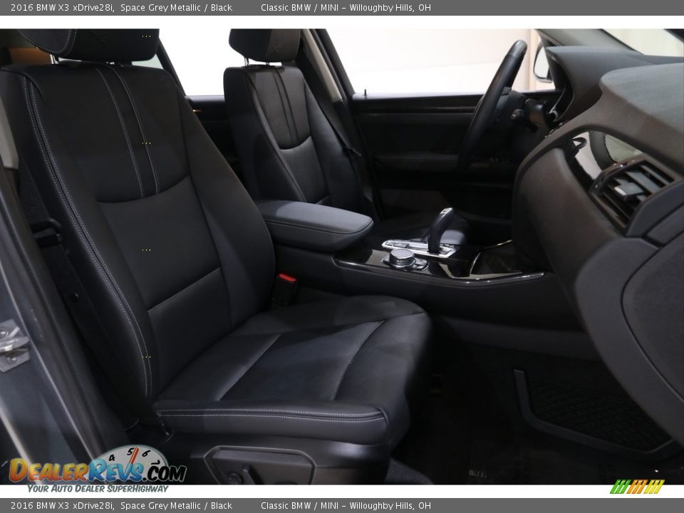 2016 BMW X3 xDrive28i Space Grey Metallic / Black Photo #17