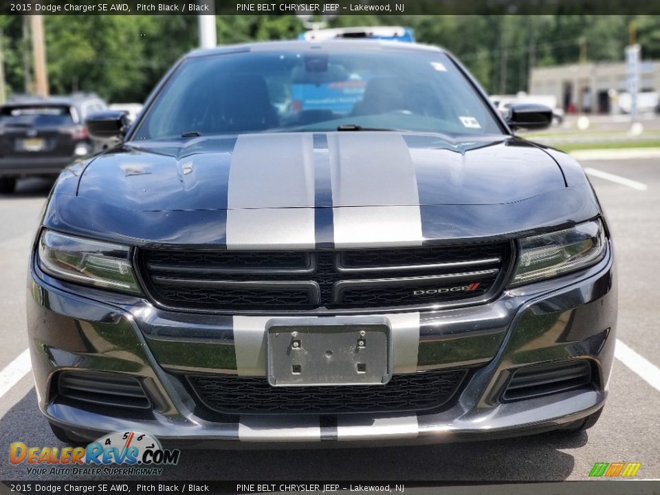 2015 Dodge Charger SE AWD Pitch Black / Black Photo #2