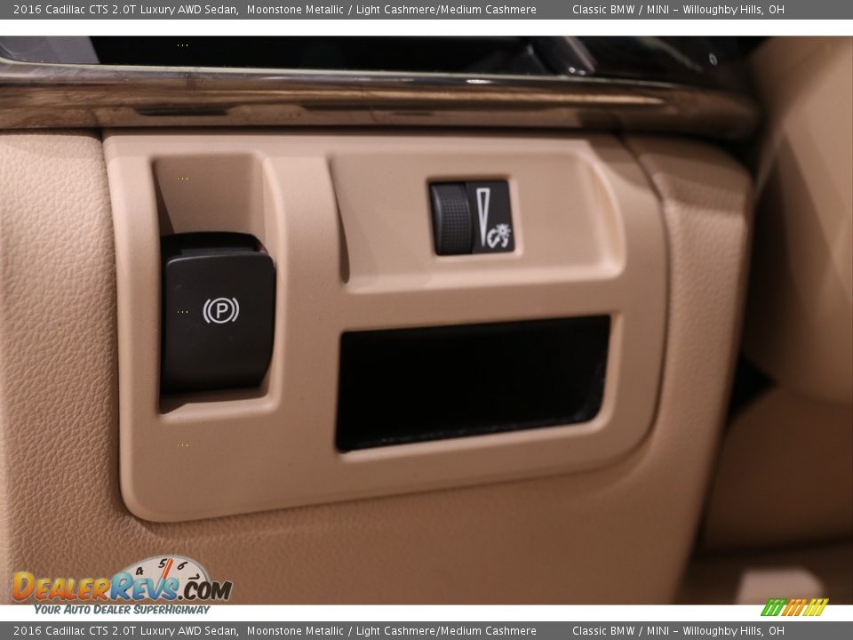 2016 Cadillac CTS 2.0T Luxury AWD Sedan Moonstone Metallic / Light Cashmere/Medium Cashmere Photo #7
