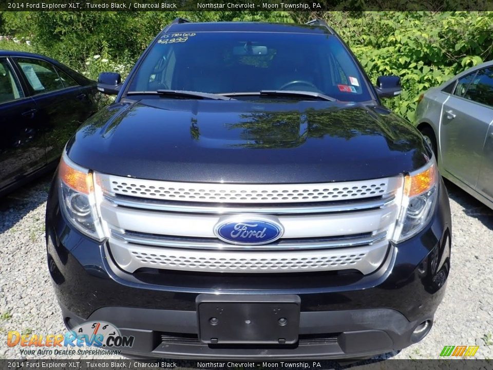 2014 Ford Explorer XLT Tuxedo Black / Charcoal Black Photo #3