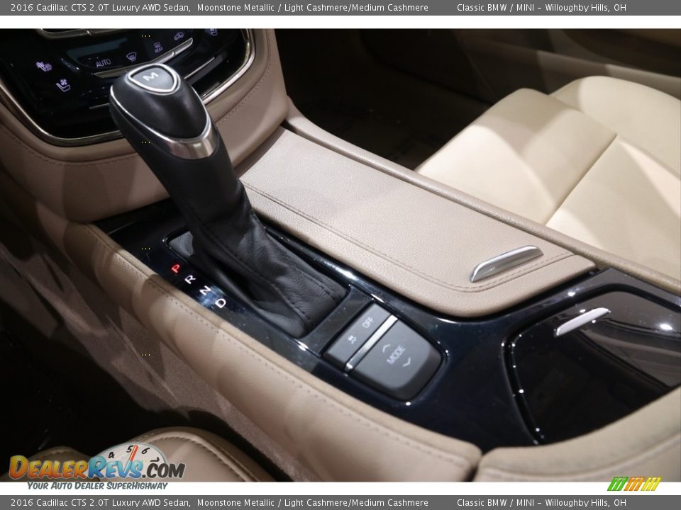 2016 Cadillac CTS 2.0T Luxury AWD Sedan Moonstone Metallic / Light Cashmere/Medium Cashmere Photo #21