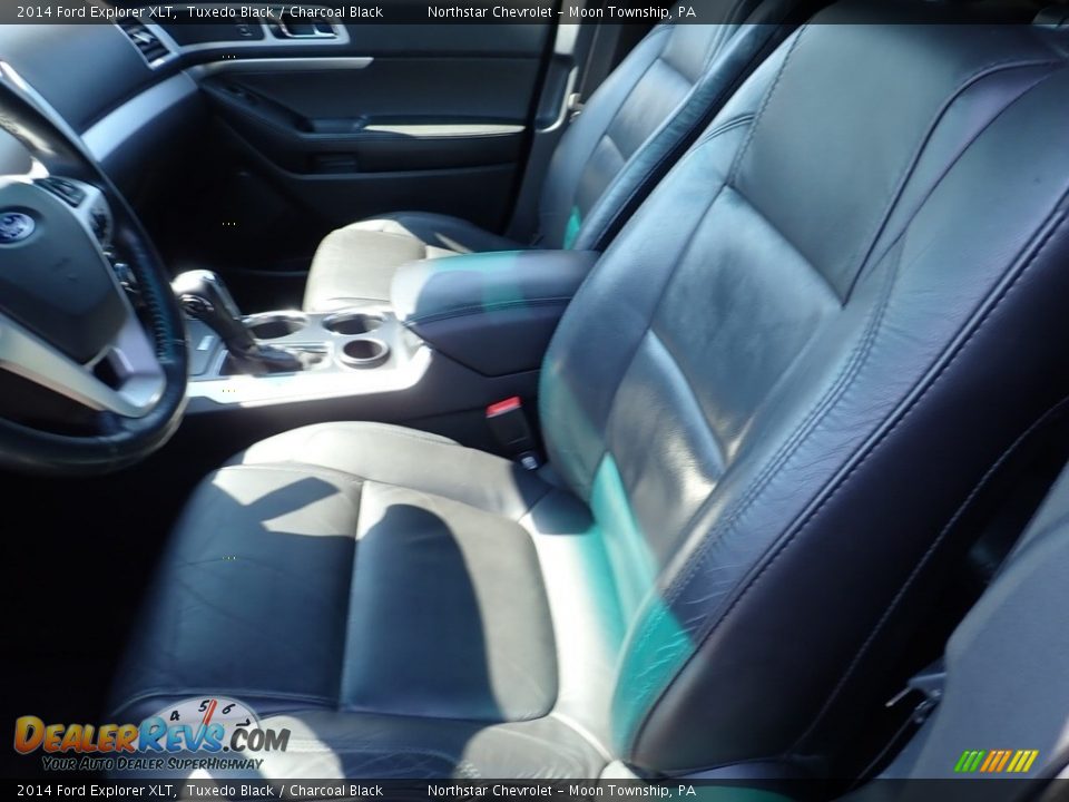 2014 Ford Explorer XLT Tuxedo Black / Charcoal Black Photo #5