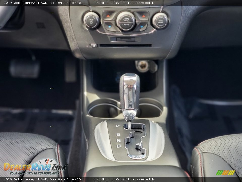2019 Dodge Journey GT AWD Vice White / Black/Red Photo #17