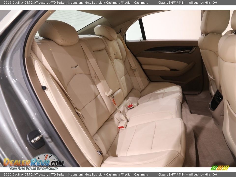 2016 Cadillac CTS 2.0T Luxury AWD Sedan Moonstone Metallic / Light Cashmere/Medium Cashmere Photo #24