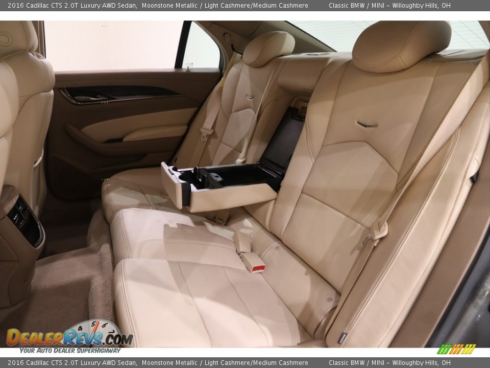 2016 Cadillac CTS 2.0T Luxury AWD Sedan Moonstone Metallic / Light Cashmere/Medium Cashmere Photo #26