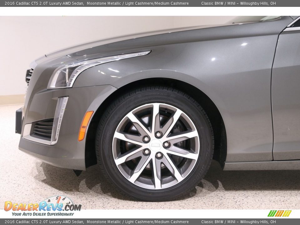 2016 Cadillac CTS 2.0T Luxury AWD Sedan Moonstone Metallic / Light Cashmere/Medium Cashmere Photo #29