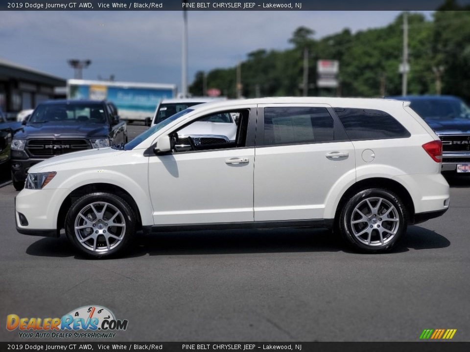 Vice White 2019 Dodge Journey GT AWD Photo #23