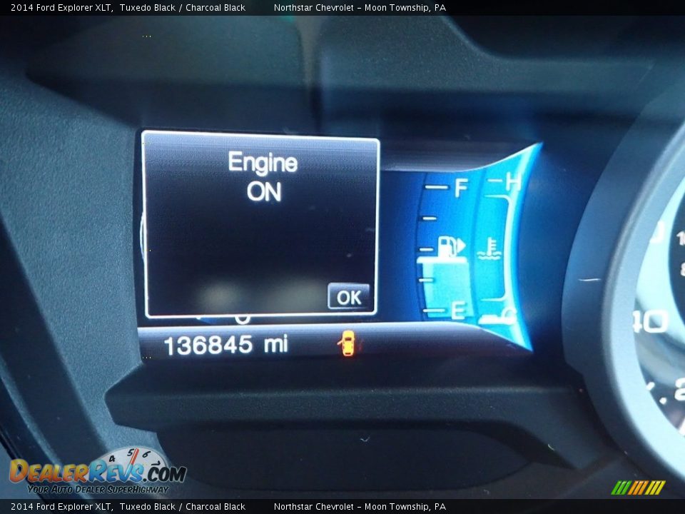 2014 Ford Explorer XLT Tuxedo Black / Charcoal Black Photo #15