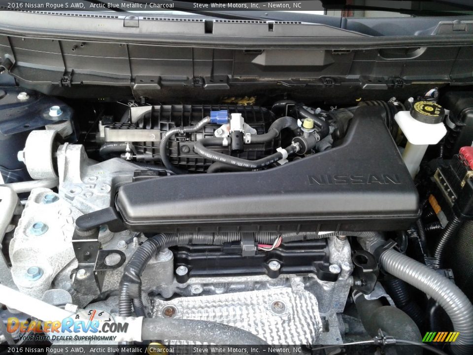 2016 Nissan Rogue S AWD 2.5 Liter DOHC 16-Valve CVTCS 4 Cylinder Engine Photo #9